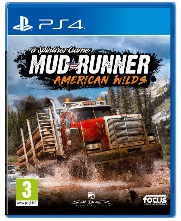 Playstation 4 Ps4 Spintires: Mudrunner American Wilds Edition Peli
