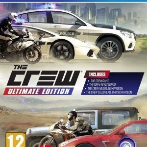 Playstation 4 Ps4 The Crew Ultimate Edition Peli