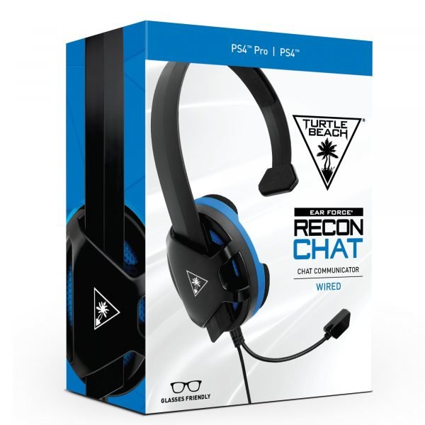 Playstation 4 Turtle Beach Recon Chat Ps3/4 Headset Pelikuulokkeet