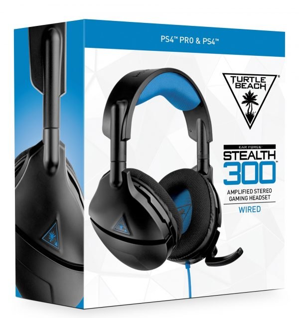 Playstation 4 Turtle Beach Stealth 300p Ps3/4 Headset Pelikuulokkeet