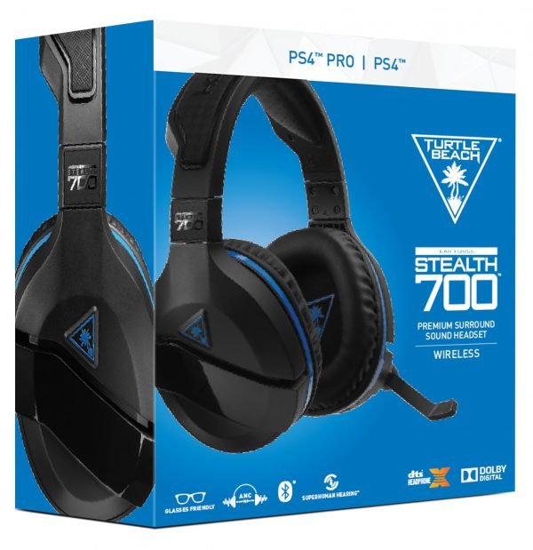 Playstation 4 Turtle Beach Stealth 700p Ps3/4 Headset Pelikuulokkeet