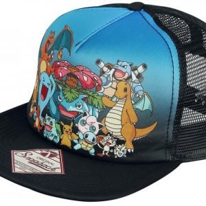 Pokemon Characters Snapback-Lippis