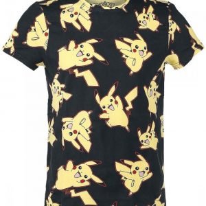 Pokemon Pikachu Allover T-Paita