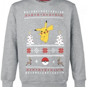 Pokemon Pikachu Christmas Sweater Pusero