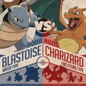 Pokemon Red Vs. Blue Juliste