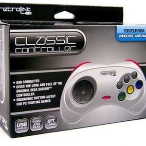 Saturn Wired Pad USB Grey Retrolink