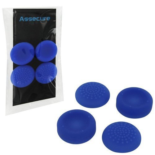 Silicone Thumb Grips: Concave & Convex - Blue