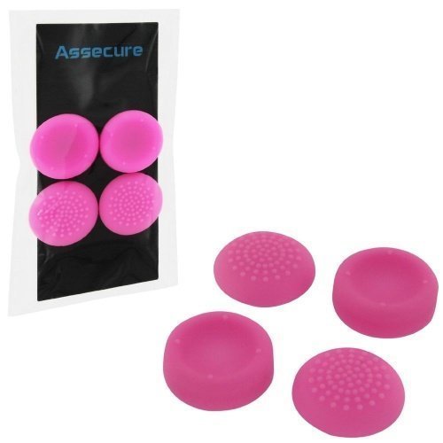 Silicone Thumb Grips: Concave & Convex - Pink