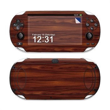 Sony PS Vita Skin Dark Rosewood