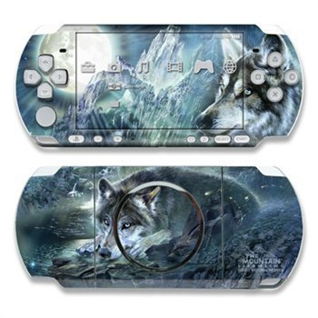 Sony PSP 3000 Skin Bark At The Moon