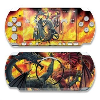 Sony PSP 3000 Skin Dragon Wars