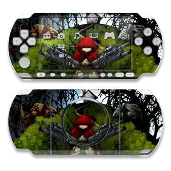 Sony PSP 3000 Skin Lil' Red