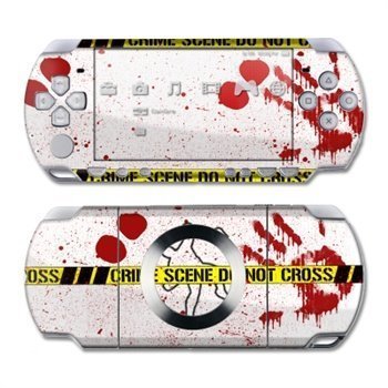 Sony PSP Slim & Lite Skin Crime Scene Revisited