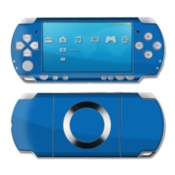 Sony PSP Slim & Lite Skin Solid State Blue