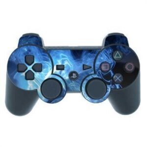Sony PlayStation 3 Controller Skin Blue Quantum Waves