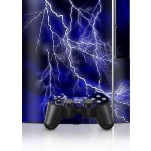 Sony PlayStation 3 Skin Apocalypse Blue