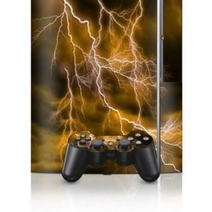 Sony PlayStation 3 Skin Apocalypse Orange