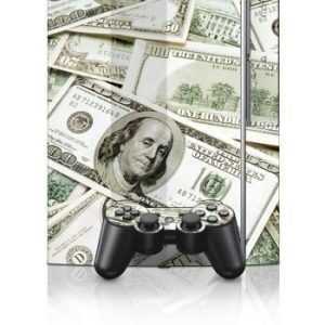 Sony PlayStation 3 Skin Benjamins