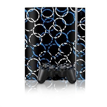 Sony PlayStation 3 Skin Blue Loops