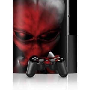 Sony PlayStation 3 Skin Crimson Abduction