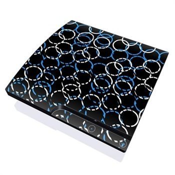 Sony PlayStation 3 Slim Skin Blue Loops