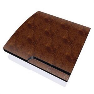 Sony PlayStation 3 Slim Skin Dark Burlwood