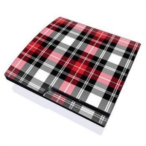 Sony PlayStation 3 Slim Skin Red Plaid