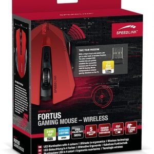 Speedlink Fortus Gaming Mouse - Wireless (Black)