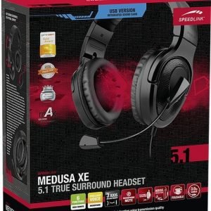 Speedlink Medusa XE 5.1 True Surround Headset - USB