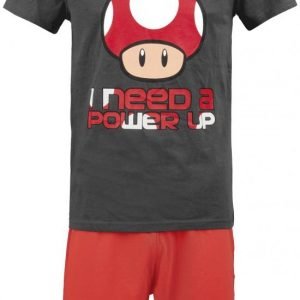 Super Mario I Need A Power Up Pyjama