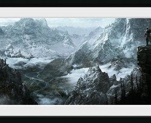 The Elder Scrolls V Skyrim Vista Kehystetty Kuva