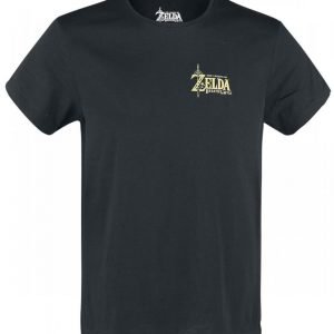 The Legend Of Zelda Breath Of The Wild Golden Game Logo T-Paita