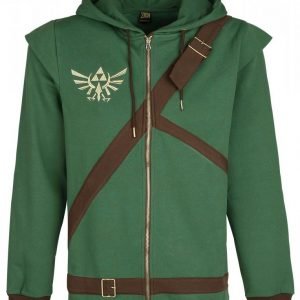 The Legend Of Zelda Cosplay Zip-Hoodie Vetoketjuhuppari