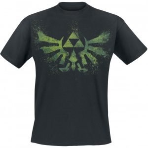 The Legend Of Zelda Crest Splatter T-Paita