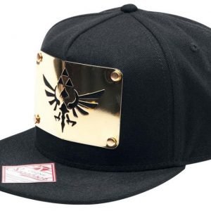 The Legend Of Zelda Golden Metal Plate Snapback-Lippis