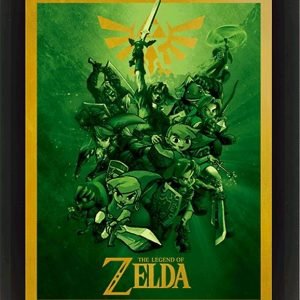 The Legend Of Zelda Link 3d-Juliste