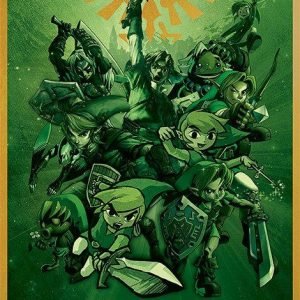 The Legend Of Zelda Link Juliste