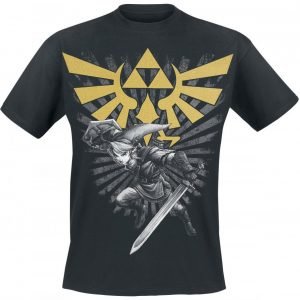 The Legend Of Zelda Triforce Link T-Paita