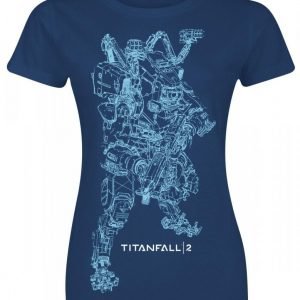Titanfall 2 Titan Bt Line Art Naisten T-Paita