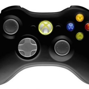 Xbox 360 Langaton ohjain - Musta