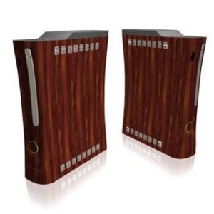 Xbox 360 Skin Dark Rosewood