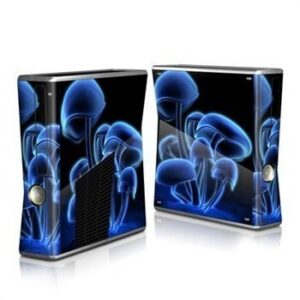 Xbox 360 Slim Skin Fluorescence Blue