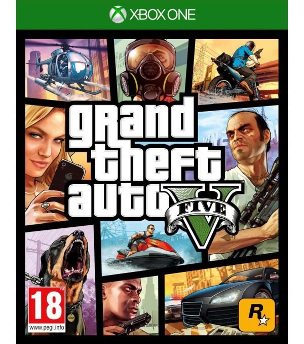 Xbox One Grand Theft Auto V Peli