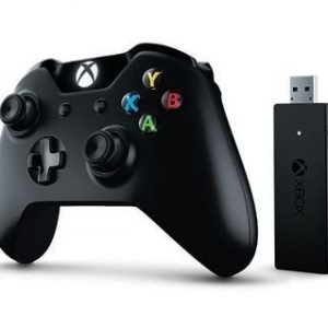 Xbox One Langaton Ohjain  + Wireless langaton adapteri Windows 10:lle