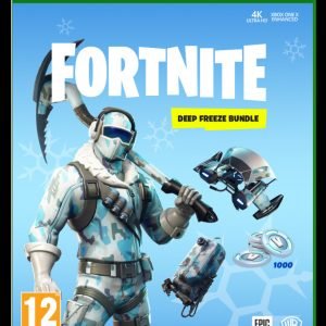 Xbox One Xbone Fortnite Deep Freeze Bundle Peli