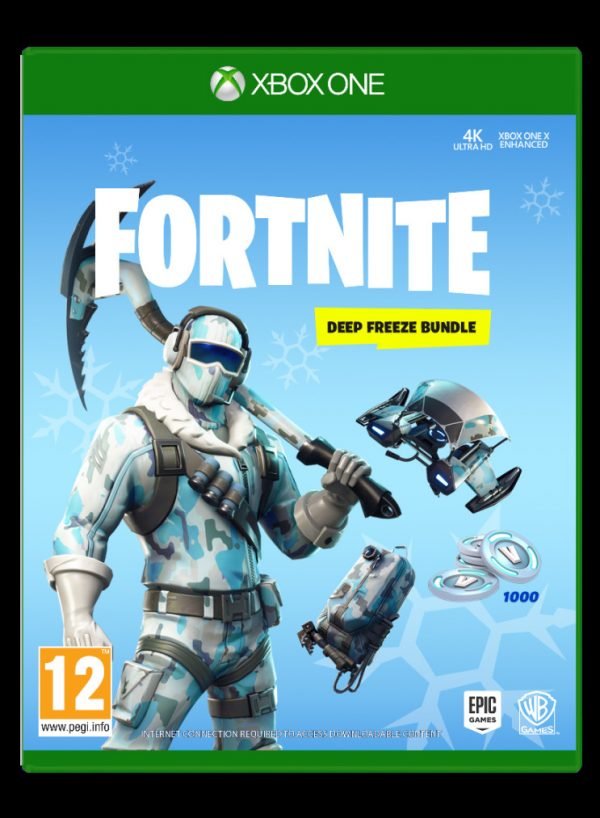 Xbox One Xbone Fortnite Deep Freeze Bundle Peli