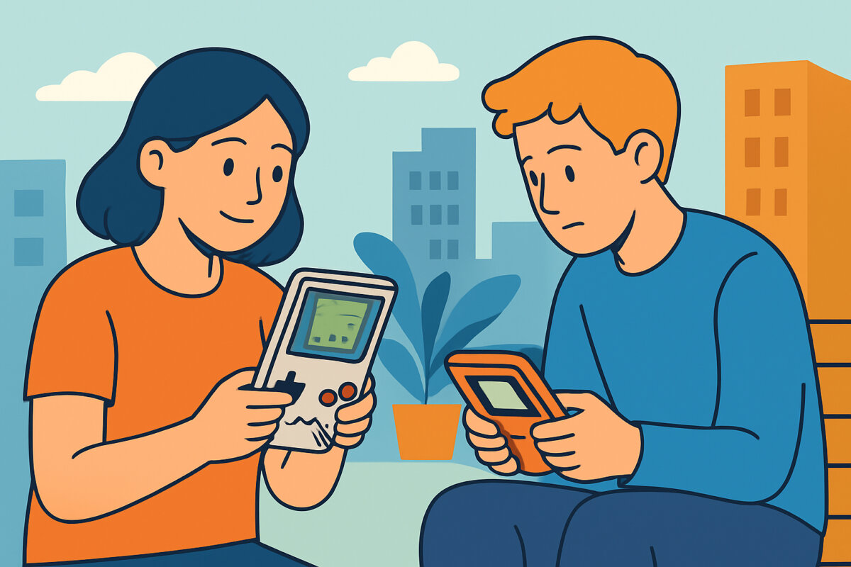 Klassinen Game Boy ja kannettavat retropelit