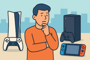 Pelikonsolin valinta – PlayStation, Xbox vai Nintendo Switch