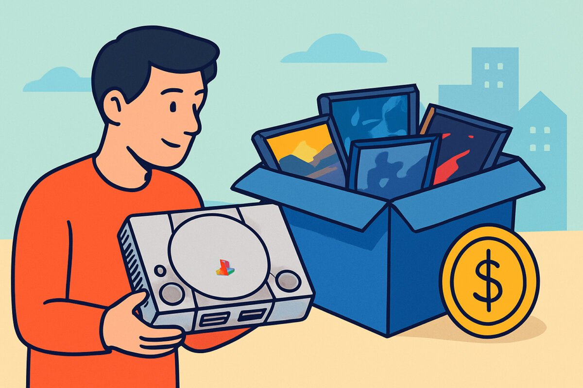 PlayStation 1 -klassikkojen kerääminen – arvon säilyminen